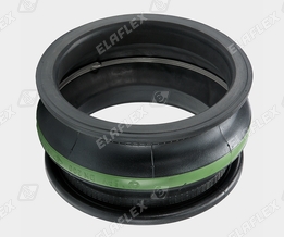 Bellows ERV-GR (Green Band) without flanges, with VSD vakuum support spiral