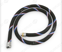 Universal hose assembly for vehicles fighting dangerous goods incidents: Universal hose assembly for vehicles fighting dangerous goods incidents: