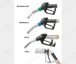 Elaflex petrol station nozzles