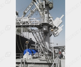 Hose Reel f. marina terminal, Manual Rewind