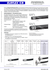 H2 Hydrogen Hose for low-pressure range